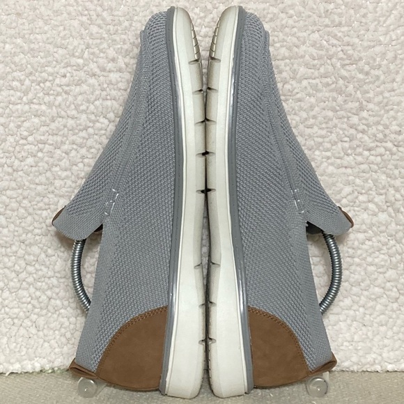 Reserved Footwear New York Mens Grey Textile Upper Casual Slip On Shoes SZ US 12